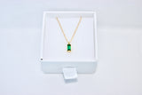 Emerald dream necklace